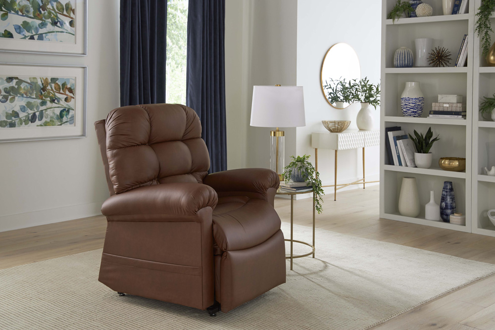 Golden Cloud with Twilight power lift chair recliner lifestyle