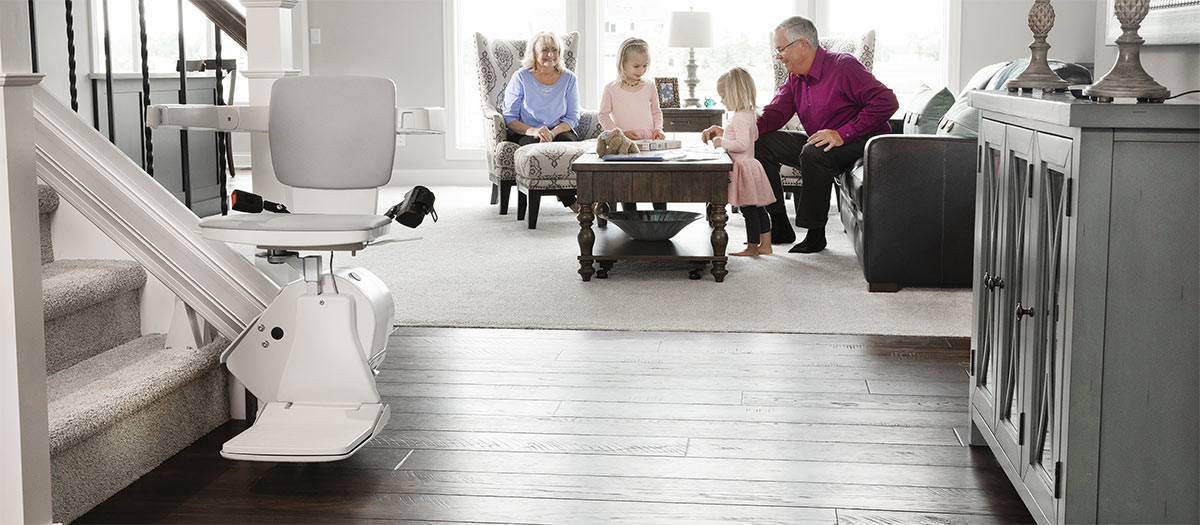 Bruno Elan straight indoor stair lift Phoenix
