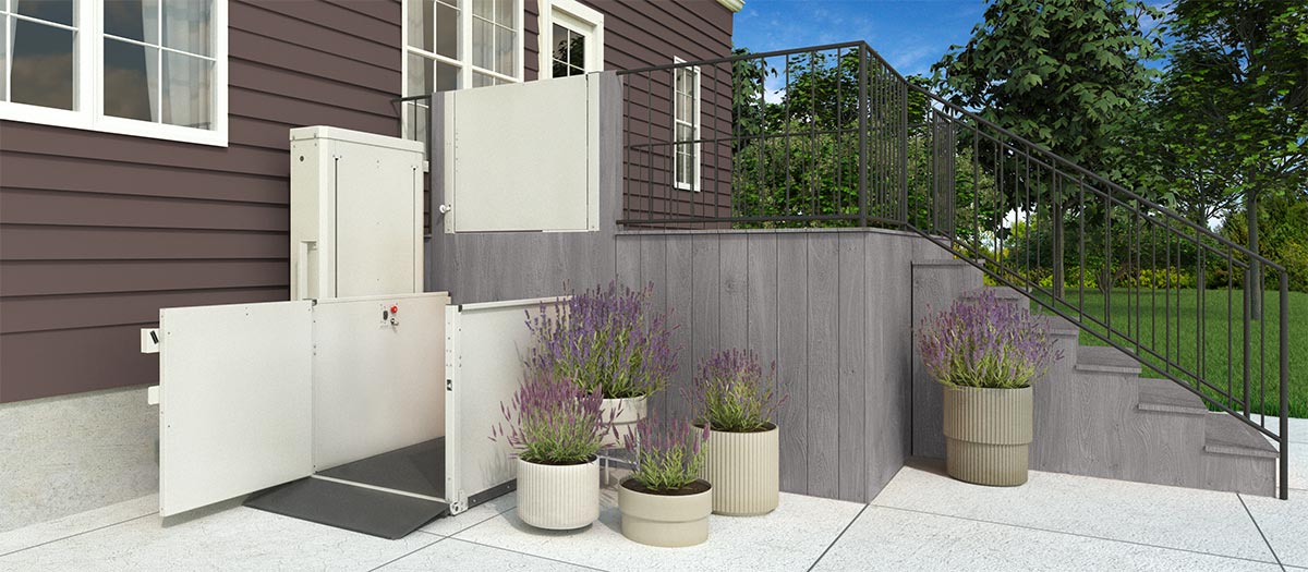 Phoenix vertical platform wheelchair lifts